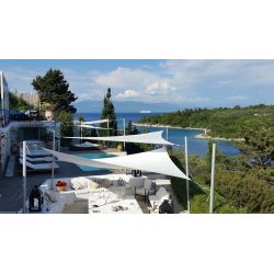 Umbrosa Ingenua schaduwzeil vierkant 3x3 m solidum natural