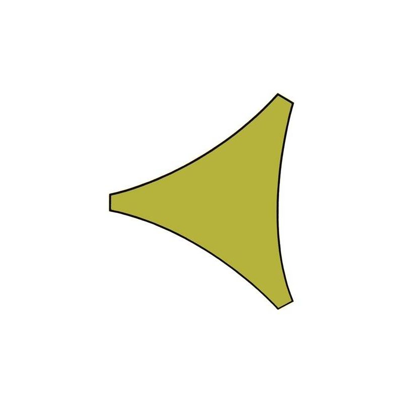 ZONNEZEIL - DRIEHOEK - 3.6 x 3.6 x 3.6 m - KLEUR: LICHTGROEN