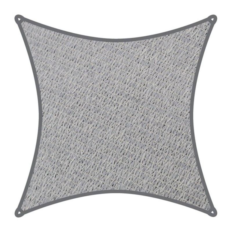 Coolaroo schaduwdoek vierkant 5,4x5,4m Grijs