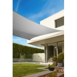 Coolaroo schaduwdoek rechthoek 5x3m Grijs