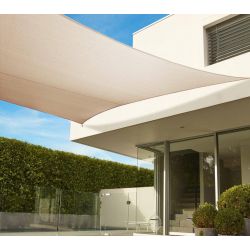 Coolaroo schaduwdoek Vierkant 3x3m Zand