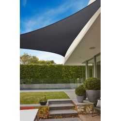 Coolaroo schaduwdoek driehoek 5x5x5m Grafiet