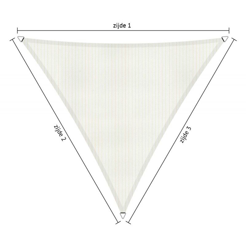 Shadow Comfort driehoek 6x6x6 Mineral White