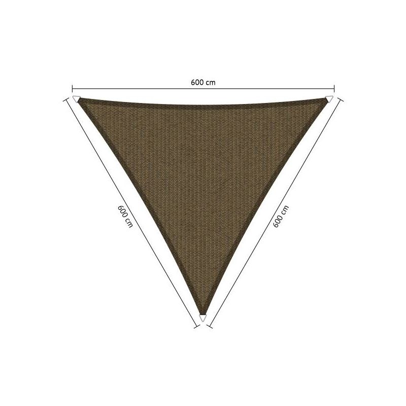 Shadow Comfort driehoek 6x6x6 Japanese Brown