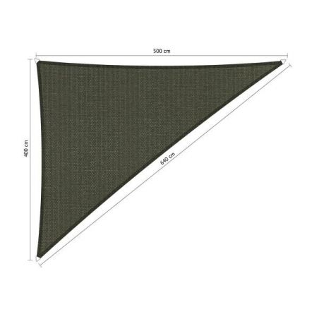 Shadow Comfort 90 graden driehoek 4x5x6,4m Deep Grey