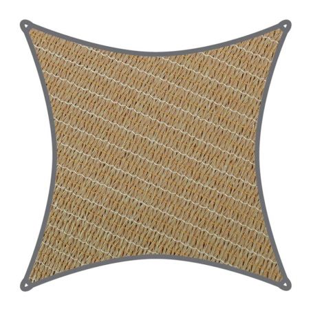 Coolaroo schaduwdoek Vierkant 3x3m Zand