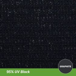 Coolaroo schaduwdoek driehoek 6,5x6,5x6,5m Grafiet