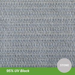 Coolaroo schaduwdoek rechthoek 5x3m Grijs