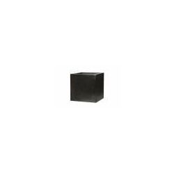 Capi Lux Pot vierkant V zwart 60x60x60cm