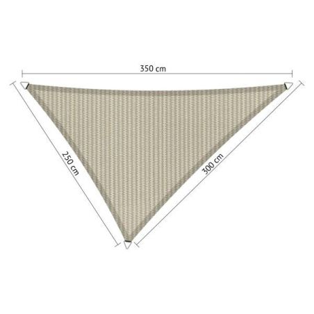 Shadow Comfort driehoek 2,5x3x3,5m Sahara sand