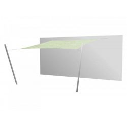 Umbrosa Ingenua schaduwzeil vierkant 3x3 m sunbrella mint