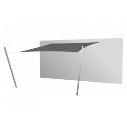 Umbrosa Ingenua schaduwzeil vierkant 3x3 m sunbrella flanelle