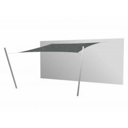 Umbrosa Ingenua schaduwzeil vierkant 4x4 m sunbrella flanelle