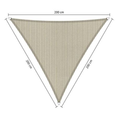 Shadow Comfort driehoek 2x2x2m Sahara Sand