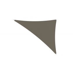 Umbrosa Ingenua schaduwzeil rechthoekige driehoek 4x5x6,4 m solidum taupe
