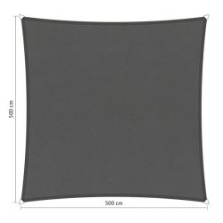 Shadow Comfort waterafstotend vierkant 5x5m Vintage Grey