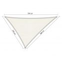 Shadow Comfort driehoek 2,5x3x3,5m Arctic White