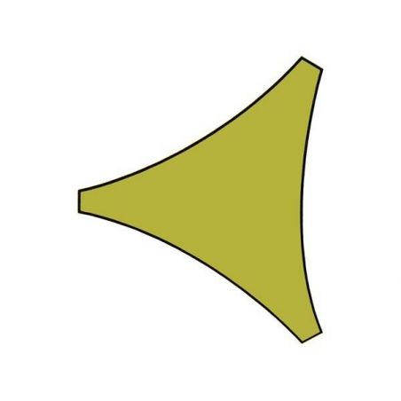 Schaduwdoek Driehoek 3,6x3,6x3,6 Lichtgroen