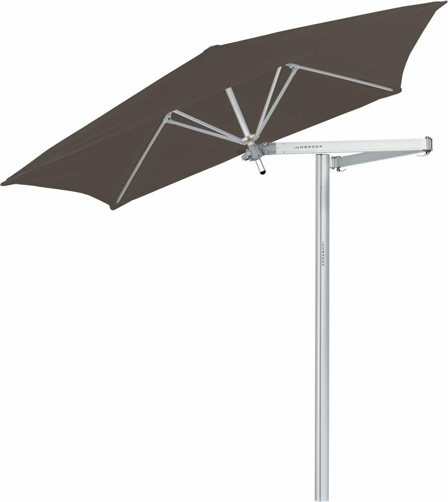 Afbeelding van Umbrosa Paraflex Mono parasol | 1.9 m | Taupe | Klassieke Arm