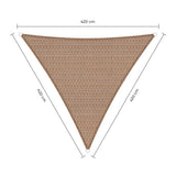 Sunfighters Driehoek 4,2 meter zand