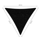 Sunfighters Driehoek 4,2 meter Zwart