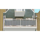Balkon scherm donkergrijs