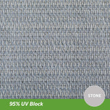 Coolaroo schaduwdoek vierkant 5,4x5,4m Grijs