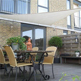 NC outdoor schaduwdoek driehoek 3.6m Wit