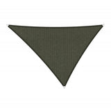 Compleet pakket: Shadow Comfort driehoek 3,6x3,6x3,6 Deep Grey met RVS Bevestigingsset en buitendoekreiniger
