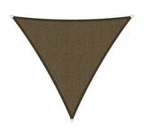 Compleet pakket: Shadow Comfort driehoek 6x6x6 Japanese Brown met RVS Bevestigingsset en buitendoekreiniger