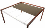 Shadow Comfort Harmonicadoek 3,7x5m Arctic White incl. bevestigingsset