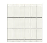 Shadow Comfort Harmonicadoek 3,7x5m Arctic White incl. bevestigingsset