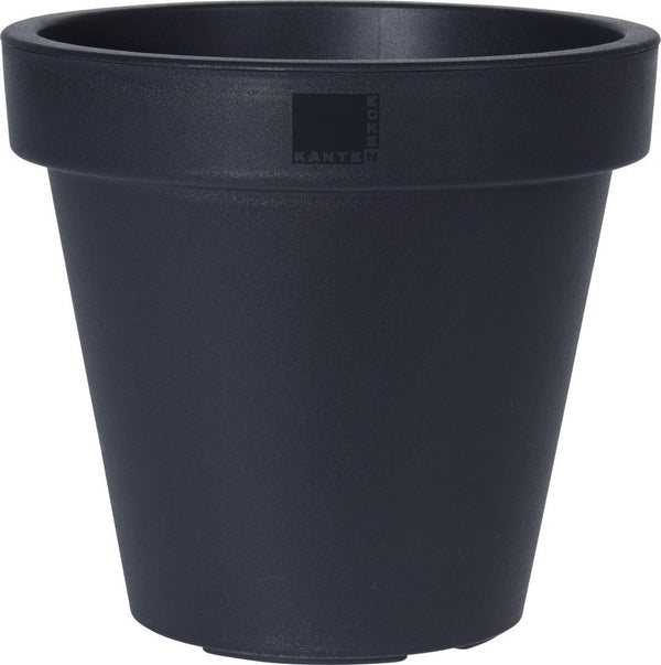 Bloempot EK rond 20cm Zwart