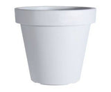 Bloempot EK rond 25 cm Wit