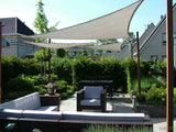 Sunfighters Driehoek 3,6 meter Grijs