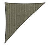 Compleet pakket: Shadow Comfort 90 graden driehoek 5x5x7,1m Desert Storm met RVS Bevestigingsset en Buitendoekreiniger