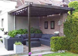 Compleet Pakket: Sunfighters Wavesail Waterdicht 2,90x5 Grijs