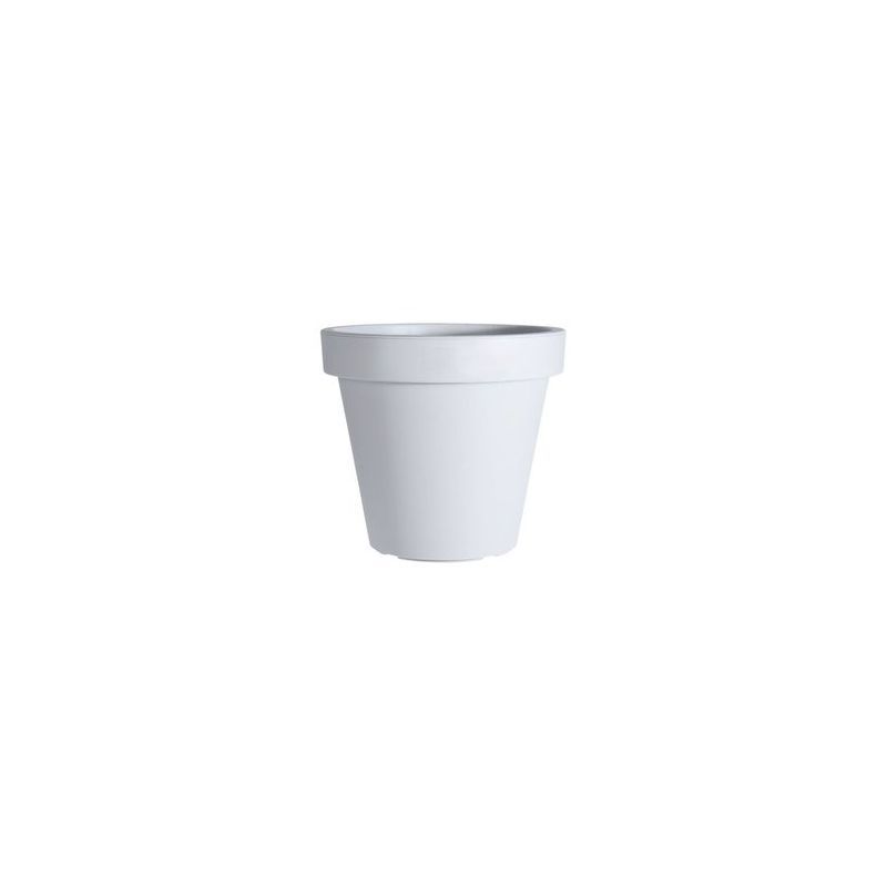 Bloempot EK rond 25 cm Wit