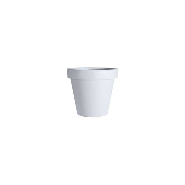Bloempot EK rond 25 cm Wit