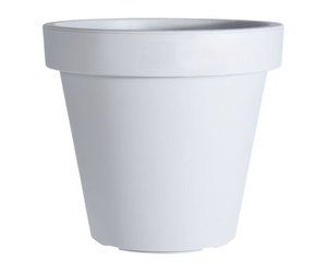 Bloempot EK rond 20 cm wit 3x