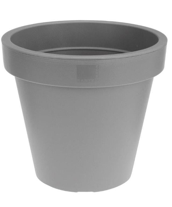 5 X Bloempot EK rond 25cm Lichtgrijs
