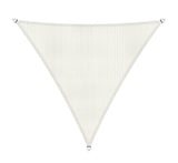 Shadow Comfort driehoek 5x5x5m Mineral White met bevestigingsset