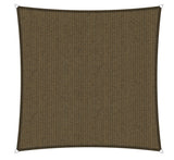 Shadow Comfort vierkant 3,6x3,6m Japanese Brown met bevestigingsset