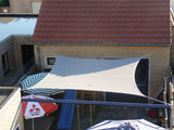 Sunfighters Vierkant 3,6 meter met bevestigingsset