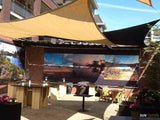 Sunfighters 90 graden Driehoek 3x3x4,2 Zand