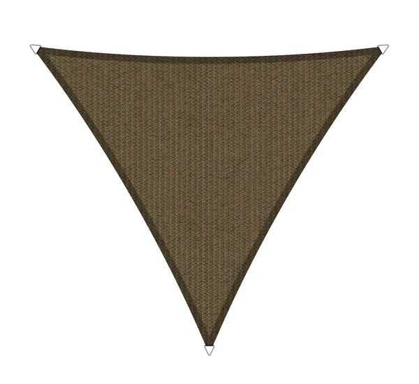 Shadow Comfort driehoek 3,6x3,6x3,6m Japanese Brown