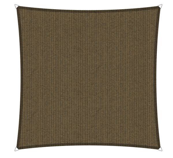 Shadow Comfort vierkant 5x5m Japanese Brown