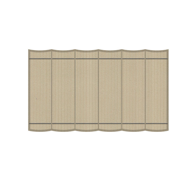 Shadow Comfort Harmonicadoek 2x3m Zand incl.bevestigingsset