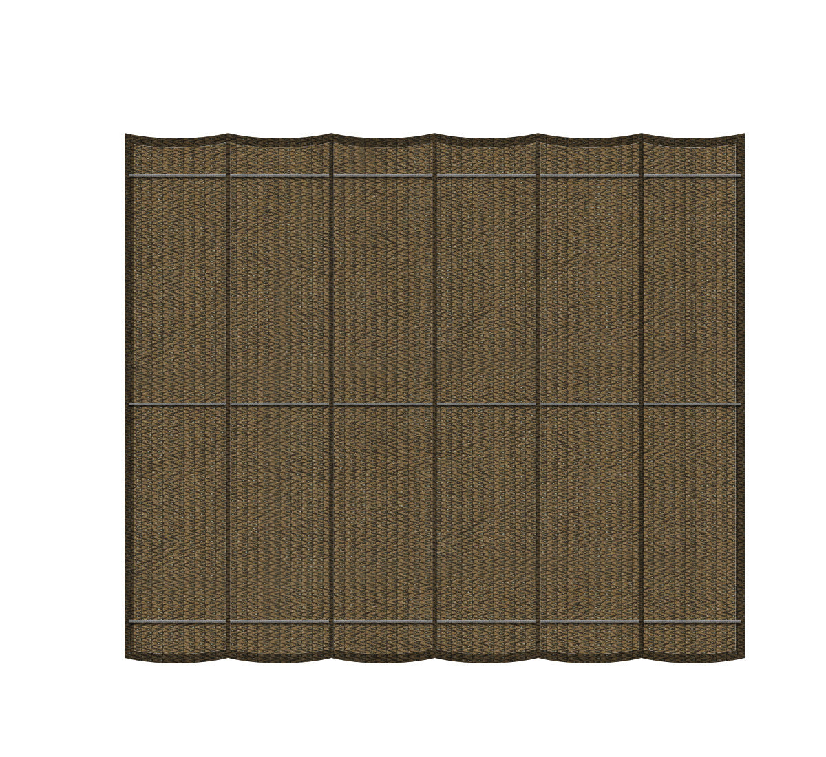 Shadow Comfort Harmonicadoek 2,9x3m Japanese brown incl. bevestigingsset