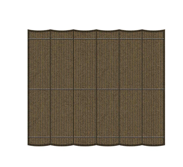 Shadow Comfort Harmonicadoek 2,9x3m Japanese brown incl. bevestigingsset